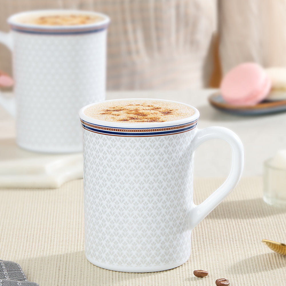 Larah By Borosil Starlight Mug Set, 350ml x 2