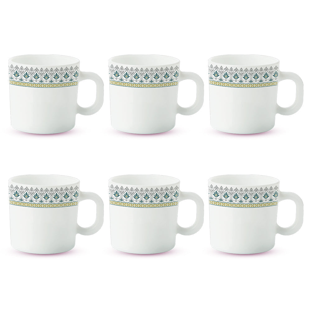 Larah By Borosil Persia Mug Set, 240ml x 2