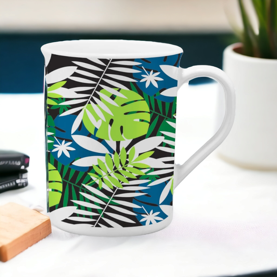 Larah by Borosil Forest Mug Set, 100ml x 6